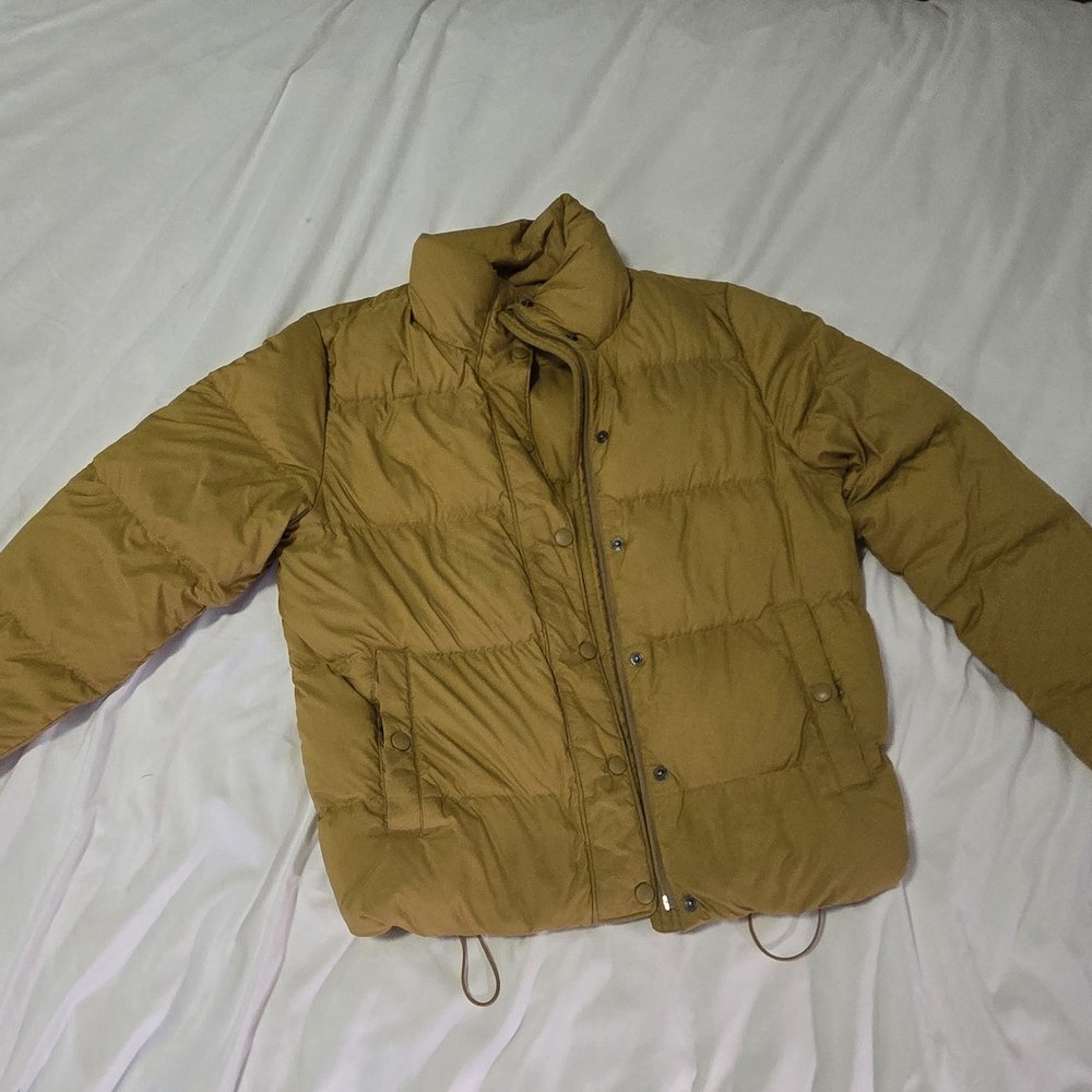 Patagonia Women's Mustard Yellow  Puffer Down Jacket